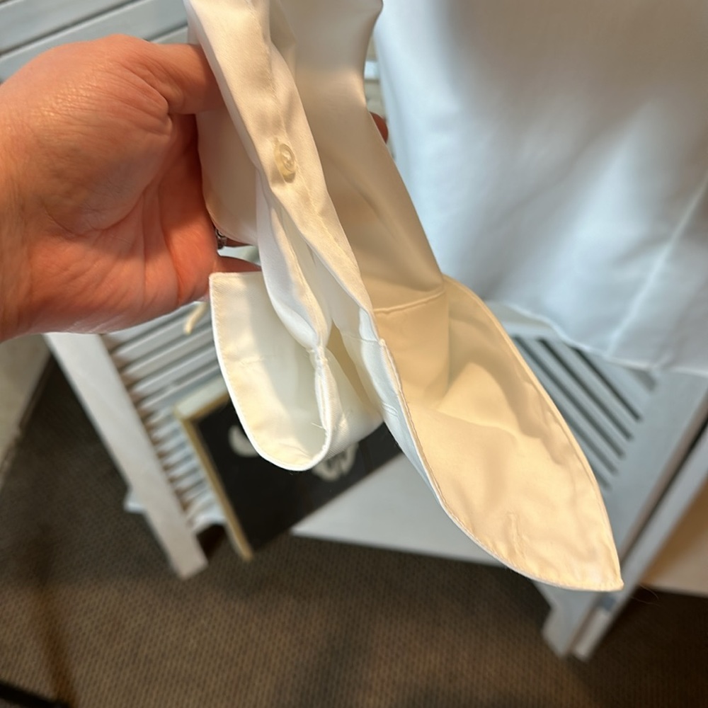 Calvin Klein White Dress Shirt - Picture 3 of 5